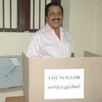 Sivakumar - Kollywood Celebrities Cast Their Votes - Pictures | Picture 104410